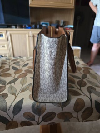 Bolso Michael Kors Beige y Marrón