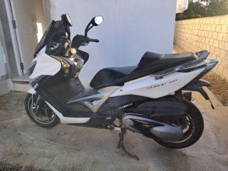 Kymco Xciting 400i Blanca