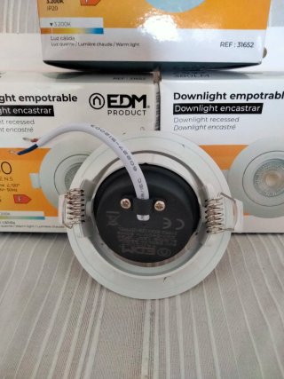 Lote 3 Downlight LED 5W EDM