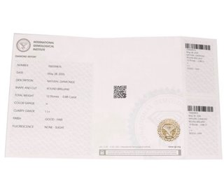 12 Diamantes Naturales 0.88 ct Certificado IGI