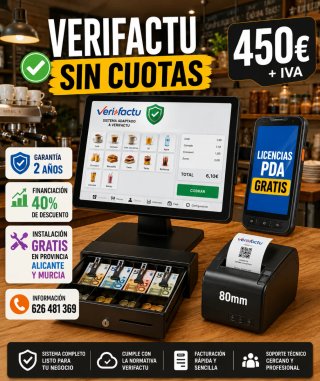 TPV Verifactu con Financiación