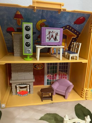 Casa de muñecas Playmobil completa
