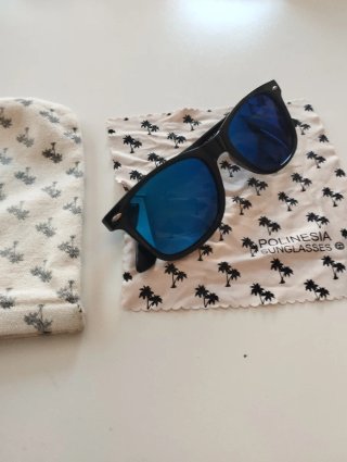 Gafas de sol POLINESIA negras y azules