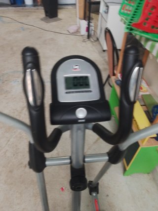 Elíptica de gimnasio