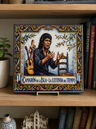 Azulejo Camarón - La Leyenda del Tiempo