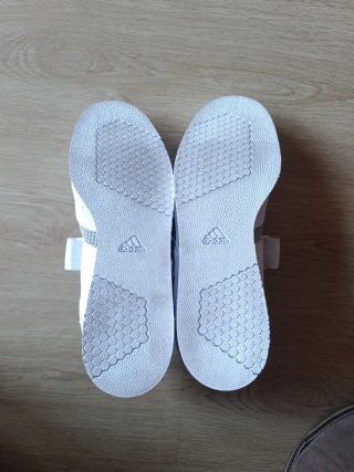 Zapatillas Adidas Halterofilia Blancas