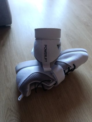 Zapatillas Adidas Halterofilia Blancas
