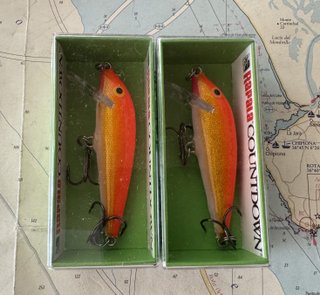 Lote 2 señuelos Rapala Countdown CD07 186