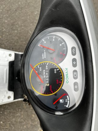 Kymco Top Boy 100 Scooter Plata/Azul