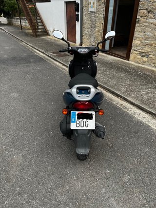 Kymco Top Boy 100 Scooter Plata/Azul