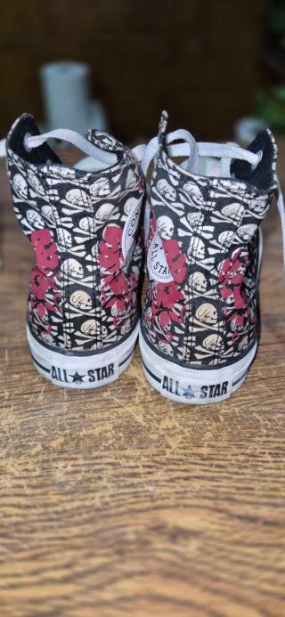 Zapatillas Chuck Taylor All Star High 'Skull Roses