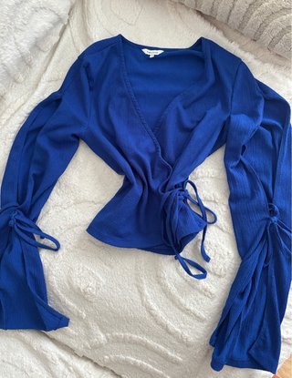 Precioso crop top de la marca Bubbleroom XS