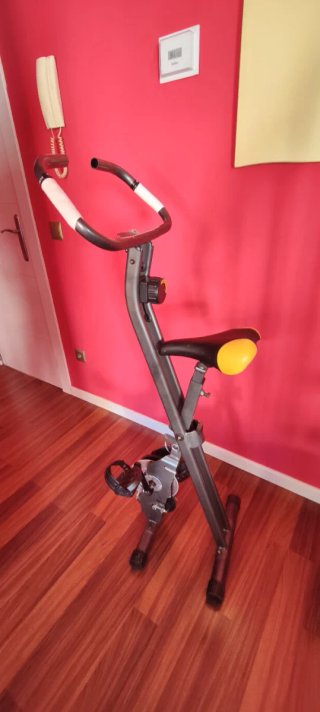 Bicicleta Estática Plegable
