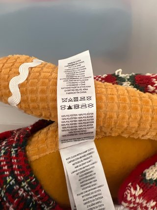 Peluche Hombre de Jengibre Primark muñeco navidad