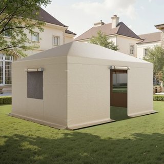 Winter Gazebo Cover Fits 3.68 x 4.9 m Hardtop Gazebos,
