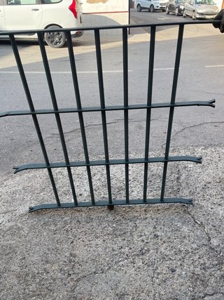 Reja de hierro macizo