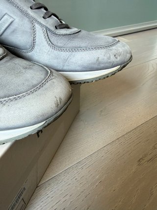 Hogan Scarpe Uomo Grigie Misura 43.5