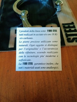 Bracciale FiboSteel Vintage Acciaio Ipoallergenico