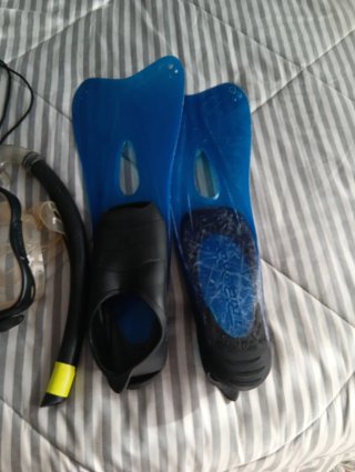 Aletas y Snorkel Decathlon