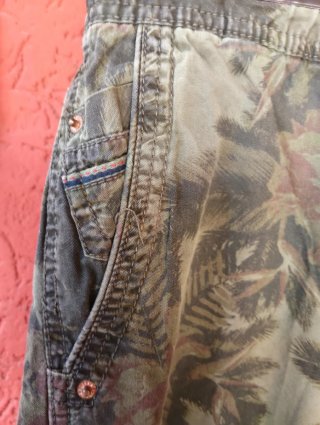 Pantaloni Alcott fantasia tropicale