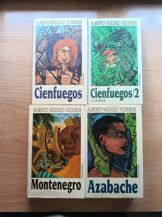 Lote 4 Libros - Alberto Vázquez-Figueroa