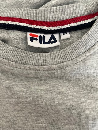 Sudadera Fila Gris Unisex