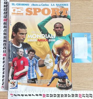 4 inserti mondiale Italia 90 TV Sorrisi e Canzoni