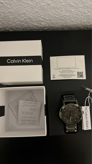 Reloj Calvin Klein Negro/Gris