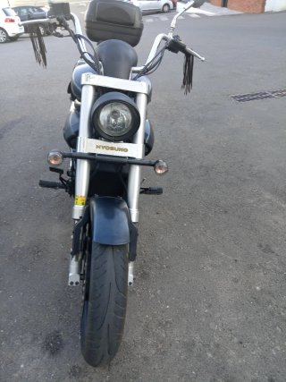 Hyosung Aquila 650 i Negra