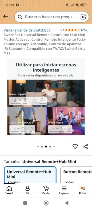 SwitchBot Universal Remote + Hub Mini
