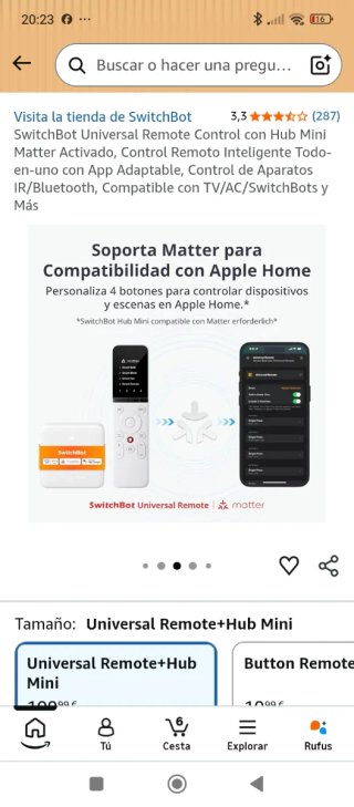 SwitchBot Universal Remote + Hub Mini