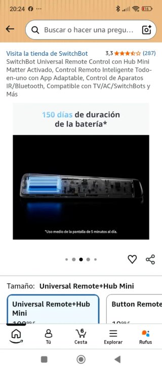 SwitchBot Universal Remote + Hub Mini