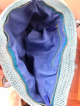 Bolso de playa Coach tejido