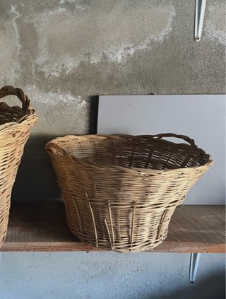 Cesta de mimbre grande