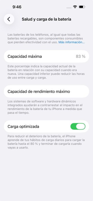 iPhone 14 Pro 128GB Morado Batería 83%