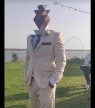 Traje de Novio beige