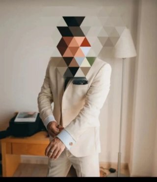 Traje de Novio beige