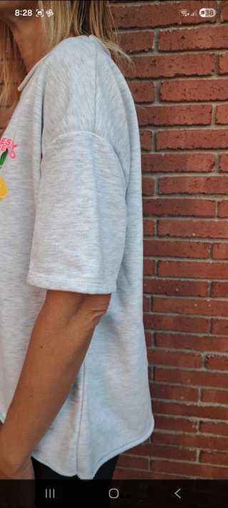 Sudadera con estampado de limones
