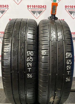 175 65 14 T CONTINENTAL RUEDA AL 90% VIDA UTIL