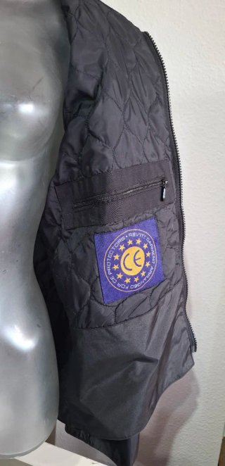 Chaqueta Bomber Negra Talla XS
