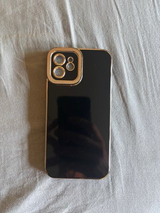 Funda iPhone 12 Negra Mate