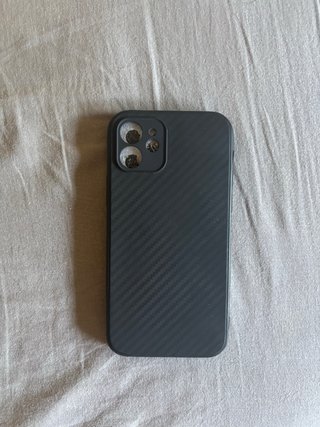 Funda iPhone 12 Negra Mate