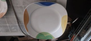 Vajilla cerámica multicolor 18 piezas A estrenar