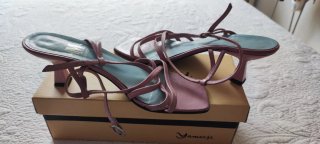 Sandalias Rosa Talla 37 Tacón 6cm