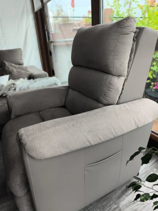 Sillón reclinable eléctrico 2 motores