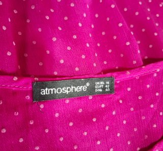 Blusa Verano Rosa Lunares