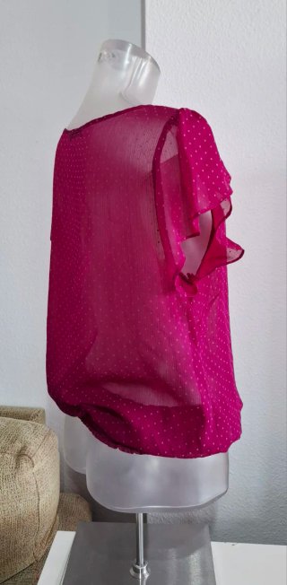 Blusa Verano Rosa Lunares