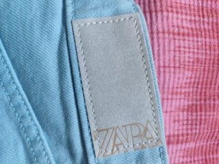 Shorts Zara blu