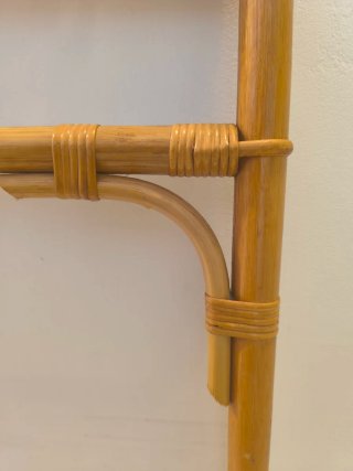 Cabecero Ratán Natural Boho Arco, Cama Matrimonio