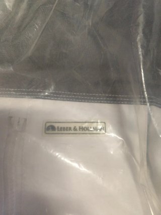 Chaleco de trabajo LUBBERS & HOLLEMAN gris/blanco